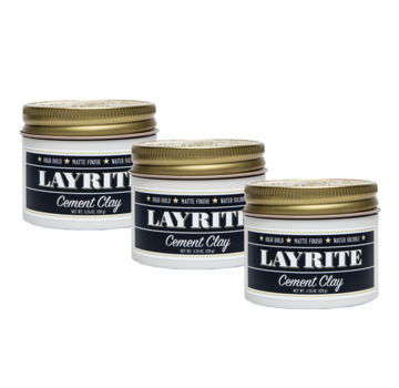 Layrite Original Cement Clay 120g - 3 Pack