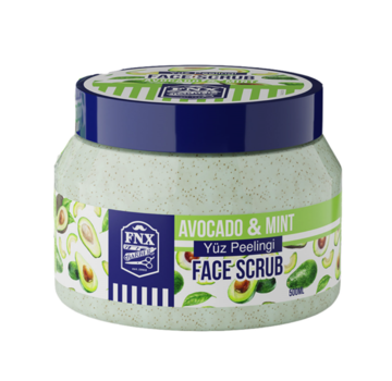 Fonex Face Scrub Avocado & Mint 500ml