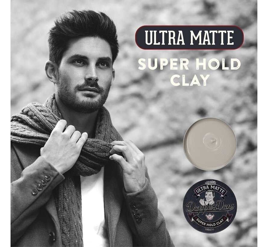 Ultra Matte Super Hold Clay 100ml - 12 STUKS