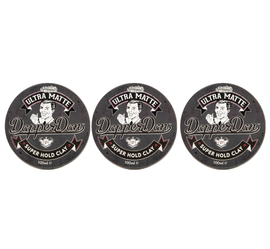 Ultra Matte Super Hold Clay 100ml - 3 STUKS