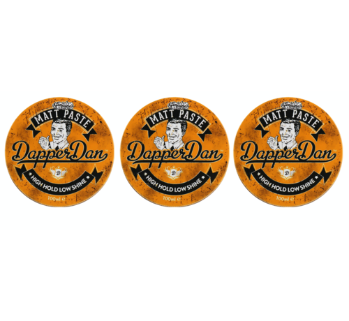 Dapper Dan Matt Paste 100ml - 3 STUKS