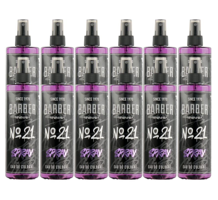 GRAFFITI Series Spray Cologne 400ml no 21   - 12 STUKS