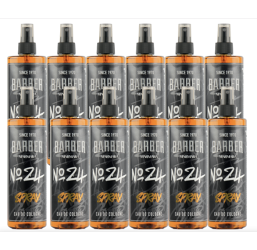 MARMARA BARBER GRAFFITI Series Spray Cologne 400ml no 24  - 12 STUKS