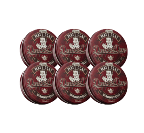 Dapper Dan Matt Clay 100ml - 6 STUKS