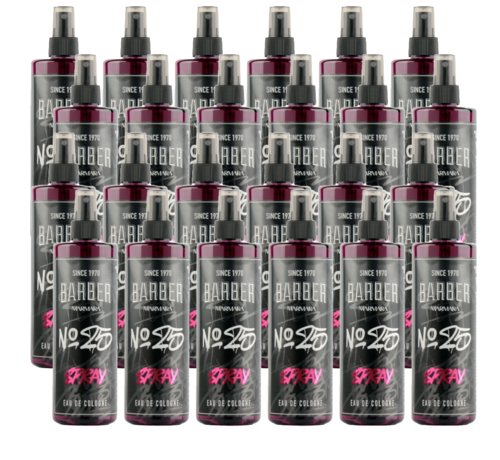 MARMARA BARBER GRAFFITI Series Spray Cologne 400ml no 25  - 24 STUKS