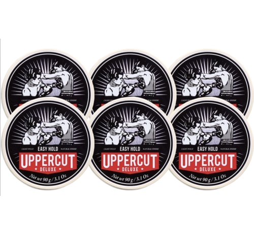 UPPERCUT DELUXE Easy Hold Pomade 90g - 6 STUKS