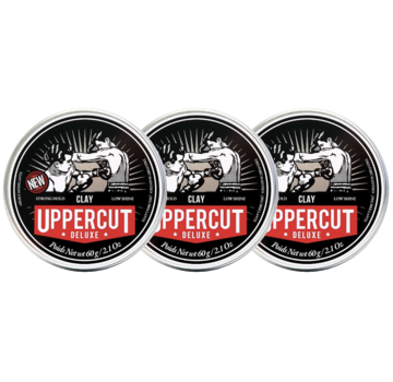 UPPERCUT DELUXE Clay 60 Gr. - 3 STUKS