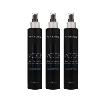 Affinage Mode Salt Spray Volumising Texturiser 250ml  - 3 Pack