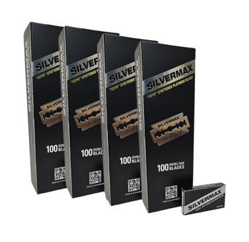 Silvermax Platinum DOUBLE EDGE Blades 4 x 100 STUKS