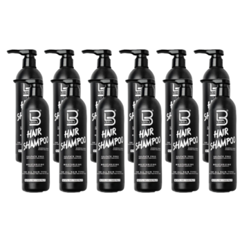 LEVEL3 Hair Shampoo Sulfate Free 500ml - 12 STUKS