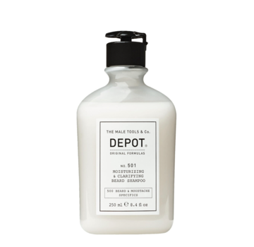 DEPOT No. 501 - Moisturizing & Clarifying Beard Shampoo 250ml