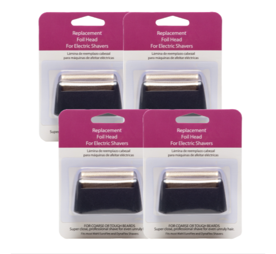 4 Stuks Eigen Merk Foil Gold voor de Wahl Finale Shaver