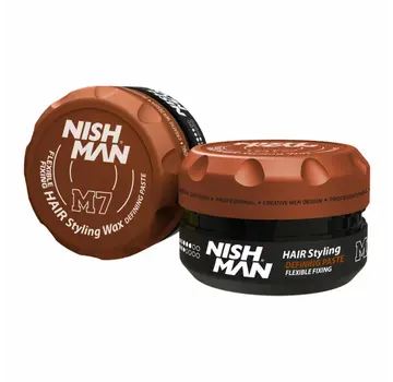 Nish Man M7 Matte Hair Styling Defining Paste Flexible Fixing 100 ml