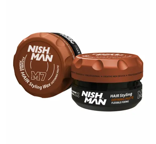 Nish Man M7 Matte Hair Styling Defining Paste Flexible Fixing 100 ml