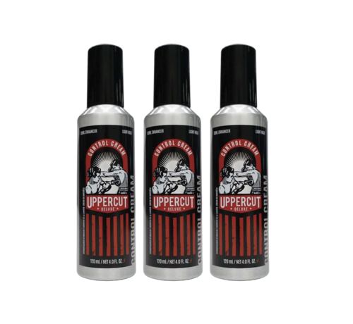 UPPERCUT DELUXE Control Cream 120 ml - 3 Stuks