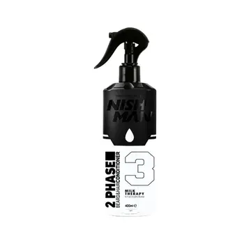 Nish Man 2 Phase Beard & Hair Conditioner MILK THERAPY 400ml