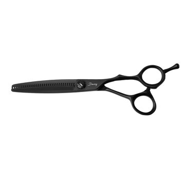 Mr Mustache Daisy Noir Coupeschaar Maat 6.0