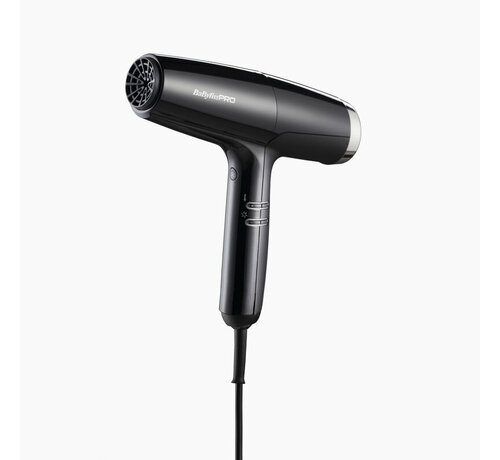 Babyliss Pro FALCO Geavanceerde professionele digitale föhn Zwart/Zilver