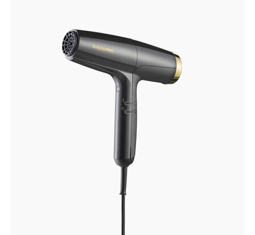 Babyliss Pro FALCO Geavanceerde professionele digitale föhn Zwart/Goud