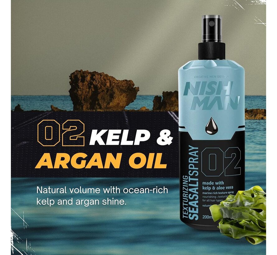 Seasalt Spray 200ml - 3 Stuks