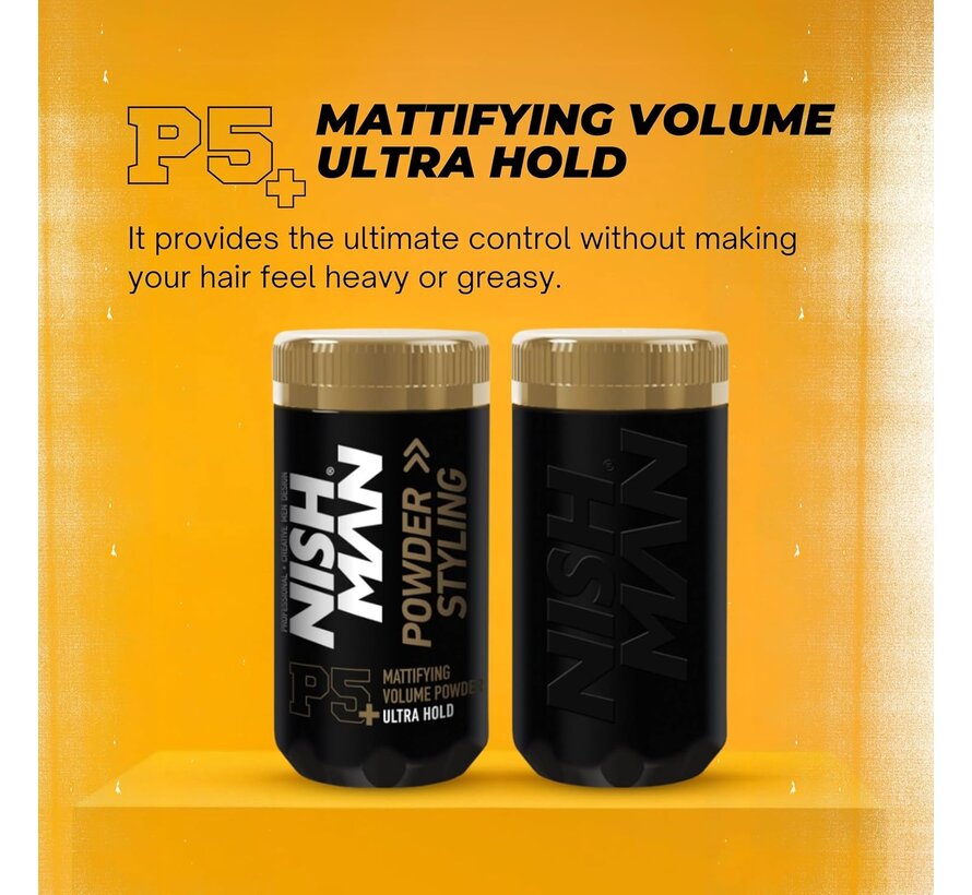 P5 Mattifying Volume Powder ULTRA HOLD -  20 Gr. - 12 Stuks