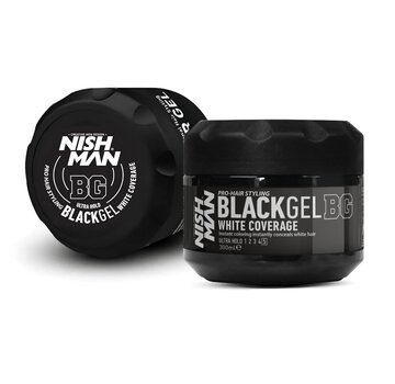 Nish Man Black Gel 300ml