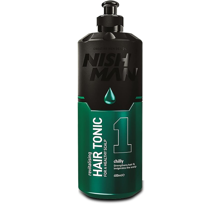 Hair Tonic 1 Chilly 400ml - 12 Stuks