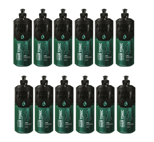Nish Man Hair Tonic 1 Chilly 400ml - 12 Stuks