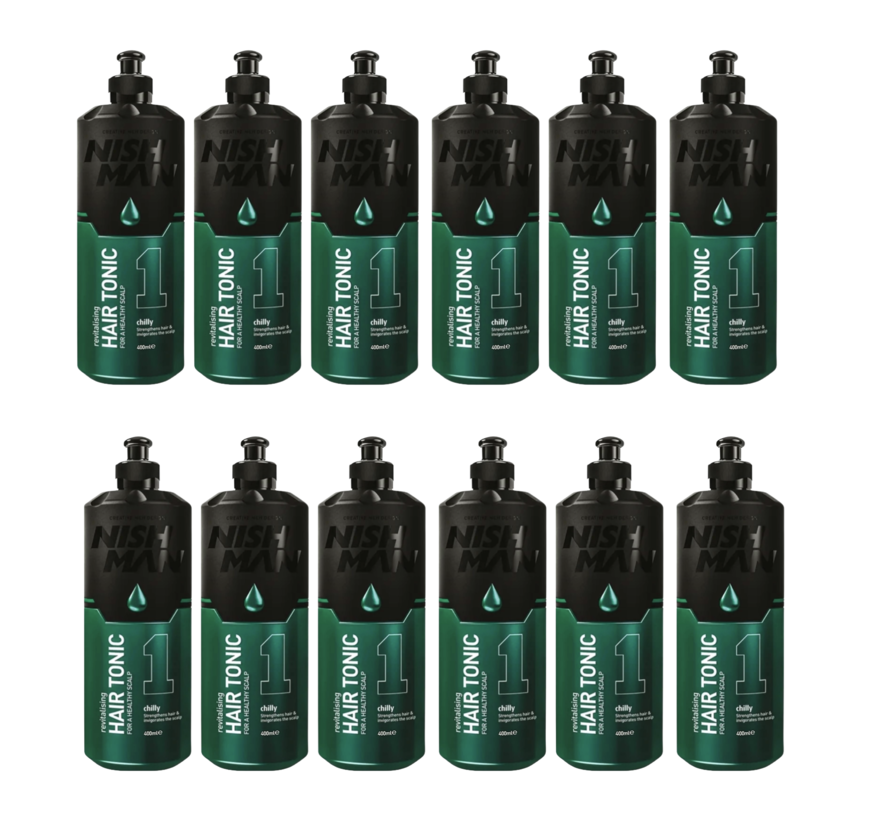 Hair Tonic 1 Chilly 400ml - 12 Stuks