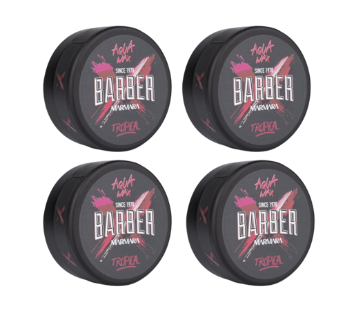 MARMARA BARBER Aqua Wax Tropical 150ml. Per 4 Potjes