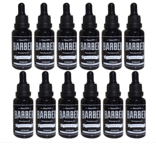MARMARA BARBER Beard Oil 30ml 12-Pack