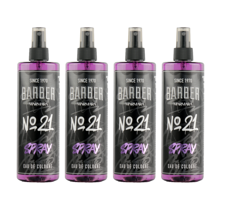 GRAFFITI Series Spray Cologne 400ml no 21   - 4 Stuks