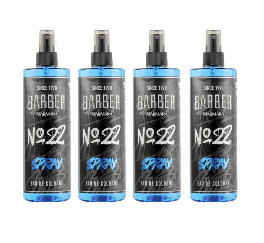GRAFFITI Series Spray Cologne 400ml no 22   - 4 STUKS