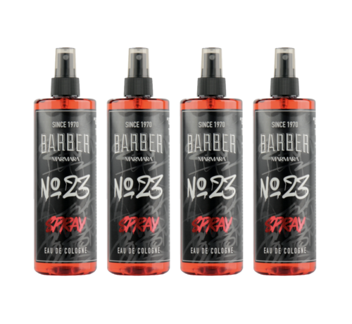 MARMARA BARBER GRAFFITI Series Spray Cologne 400ml no 23 - 4 STUKS
