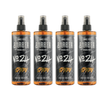 MARMARA BARBER GRAFFITI Series Spray Cologne 400ml no 24  - 4 STUKS