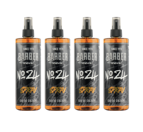 MARMARA BARBER GRAFFITI Series Spray Cologne 400ml no 24  - 4 STUKS