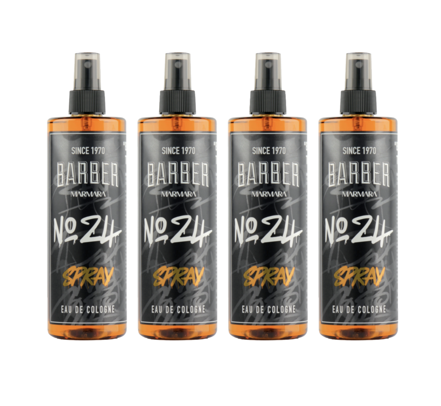 GRAFFITI Series Spray Cologne 400ml no 24  - 4 STUKS