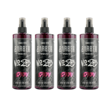 MARMARA BARBER GRAFFITI Series Spray Cologne 400ml no 25  - 4 STUKS