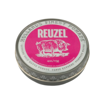 Reuzel Pomade Extreme Hold Matte Pink 113g