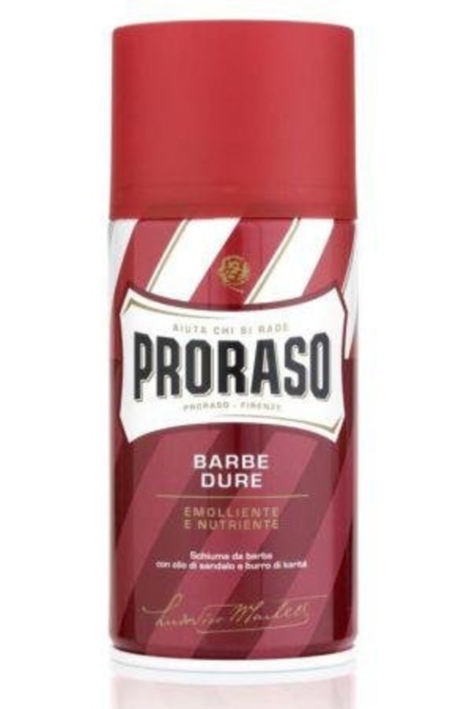 Proraso Scheerschuim Sandalwood Rood