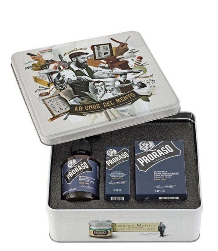 Proraso Giftset Baard Azur Lime