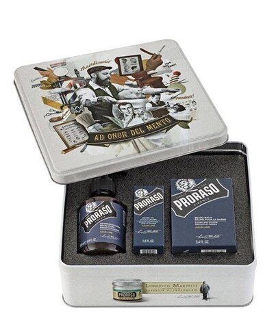Proraso Giftset Baard Azur Lime