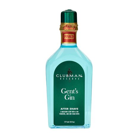 Clubman Pinaud producten Gent's Gin Aftershave 177ml Clubman Pinaud producten Gent's Gin Aftershave 177ml