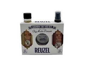Reuzel Groom Try Me Kit Clay Pomade. Reuzel Groom Try Me Kit Clay Pomade.