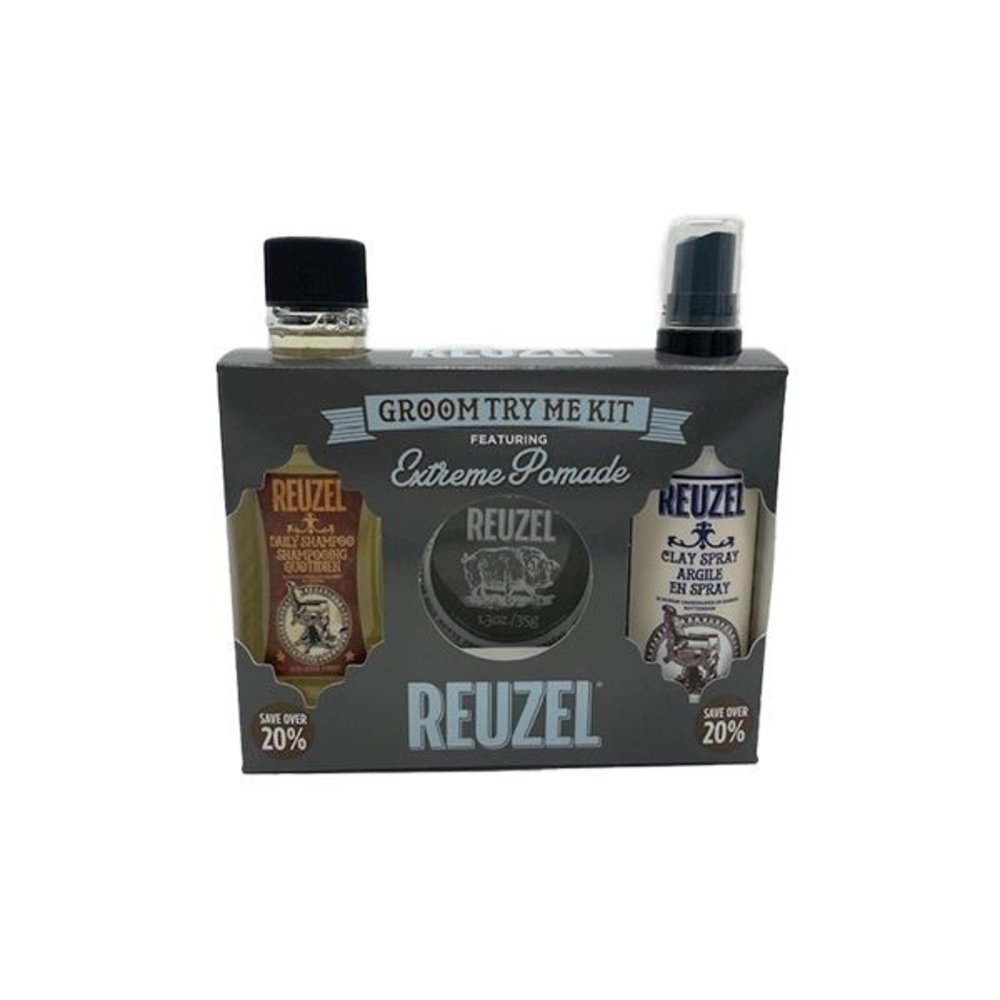Reuzel Groom Try Me Kit Extreme Pomade Reuzel Groom Try Me Kit Extreme Pomade