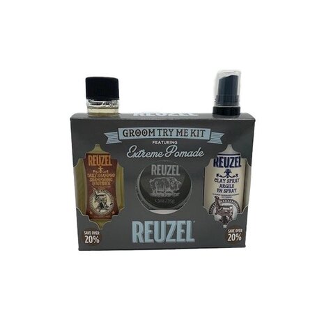 Reuzel Groom Try Me Kit Extreme Pomade Reuzel Groom Try Me Kit Extreme Pomade