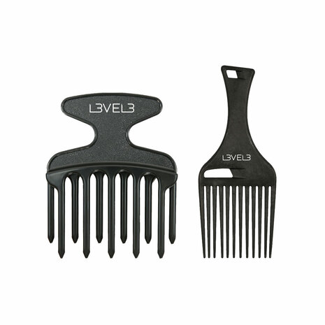 Level3 producten Hair Pick Comb Set Level3 producten Hair Pick Comb Set