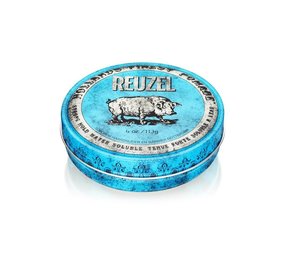 Reuzel High Sheen Strong Pomade Blauw Blue 113gr Reuzel High Sheen Strong Pomade Blauw Blue 113gr