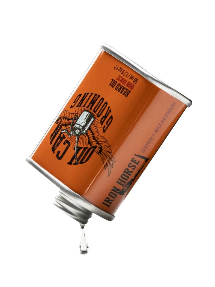 Oil Can Grooming Beard Oil - Iron Horse