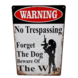 Pomade-Online Pomade-Online VINTAGE BORD 20X30 NO TRESPASSING Pomade-Online Pomade-Online VINTAGE BORD 20X30 NO TRESPASSING